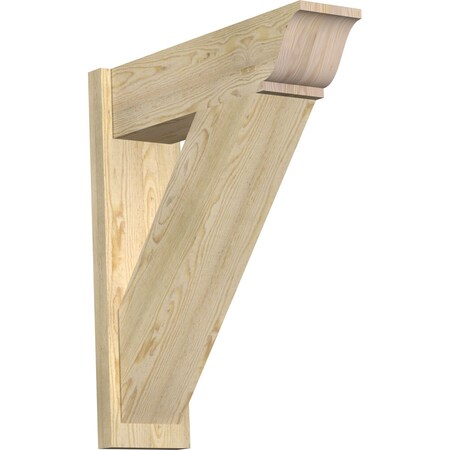 Ekena Millwork Traditional Rough Sawn Traditional Outlooker, Douglas Fir, 8"W x 28"D x 32"H OUT08X28X32TRA01RDF
